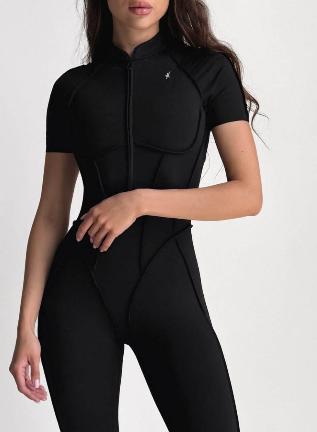 GALAXY ZIP TINY NEGRO - JUMPSUIT