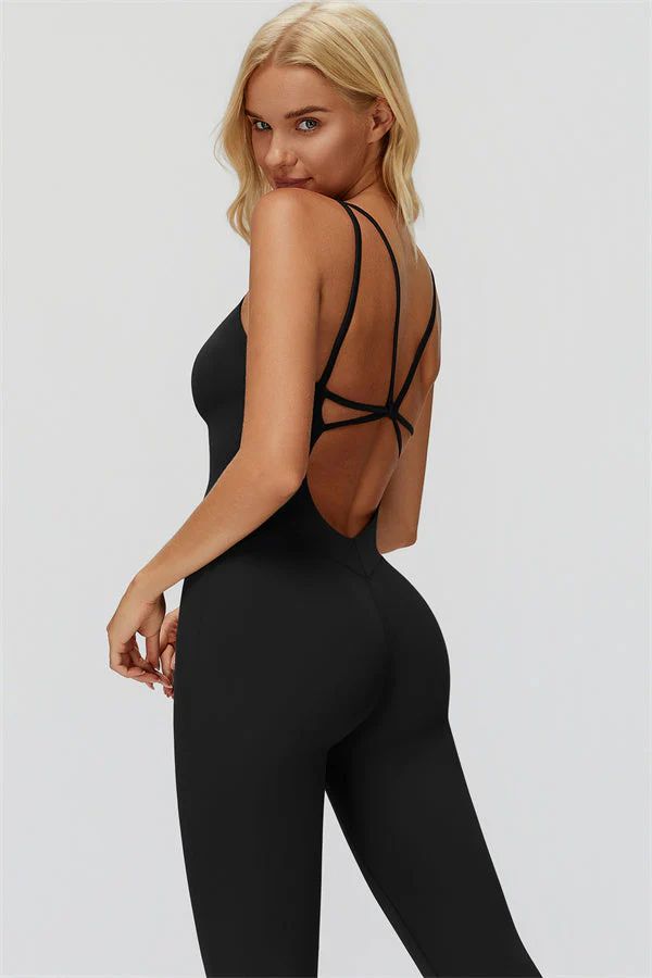 HAILEY FLARE NEGRO / JUMPSUIT