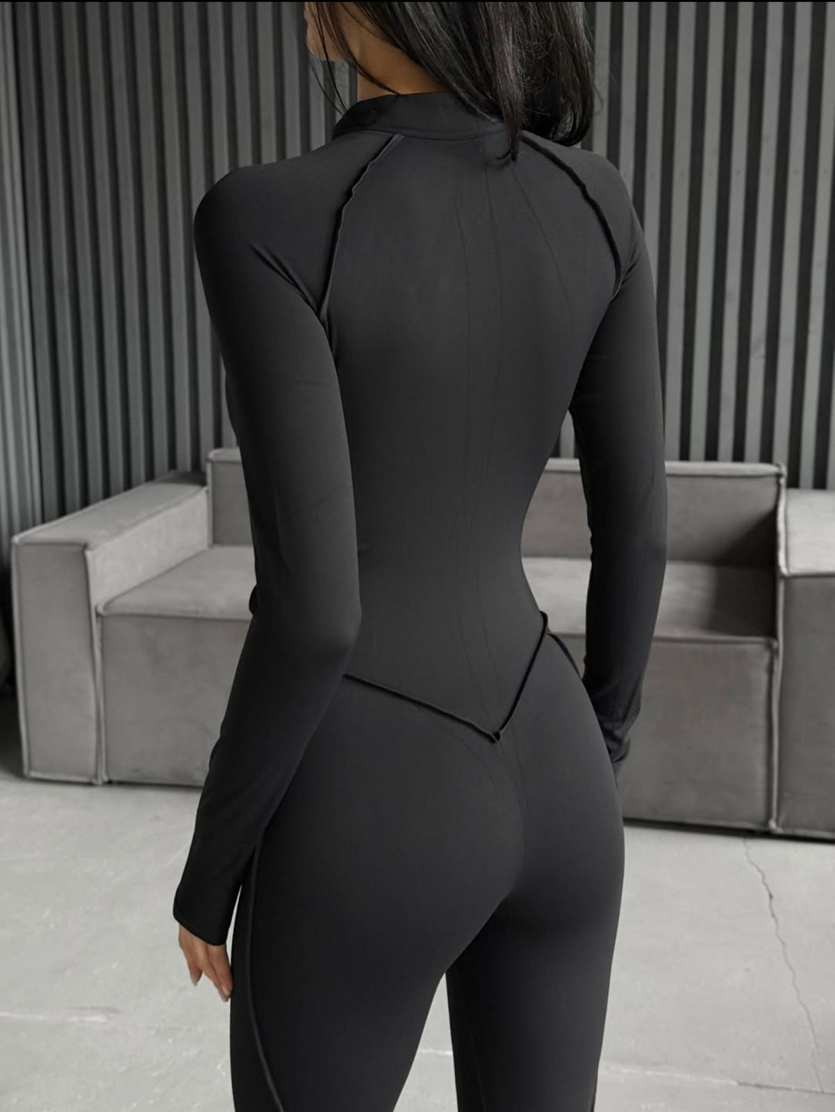 GALAXY SWEET ZIP FULL NEGRO / JUMPSUIT