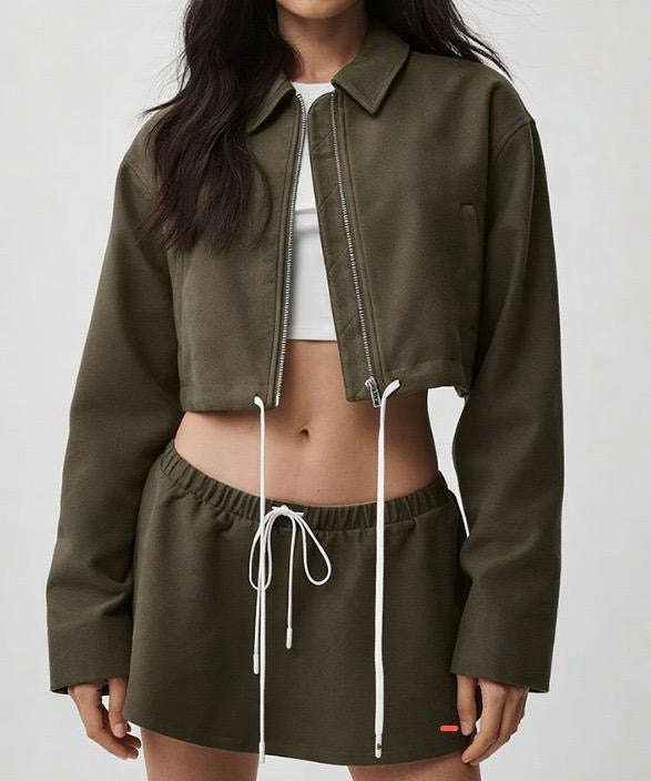 SET INDI BONNY - VERDE MILITAR