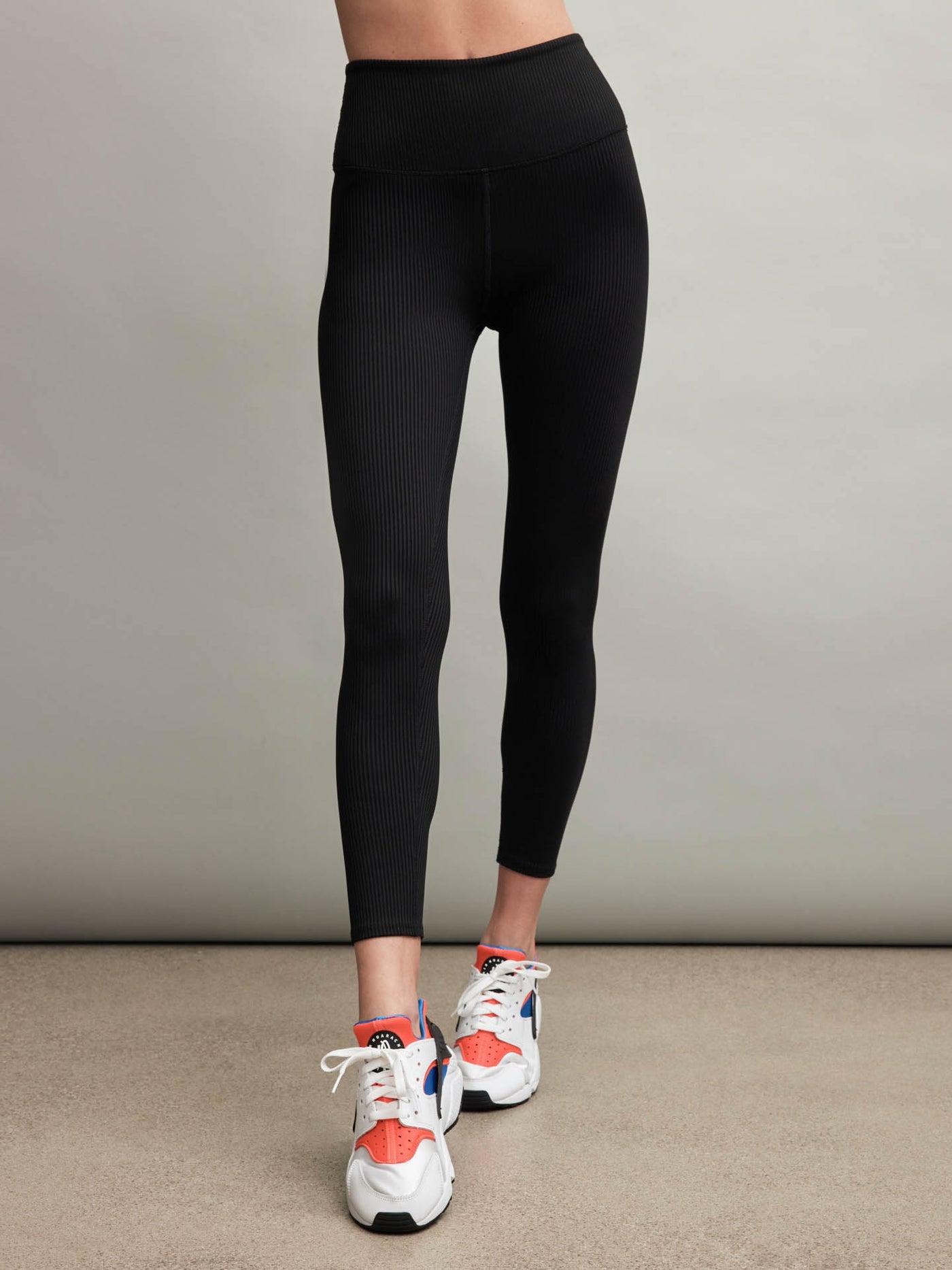 RIBB BLACK - LEGGING