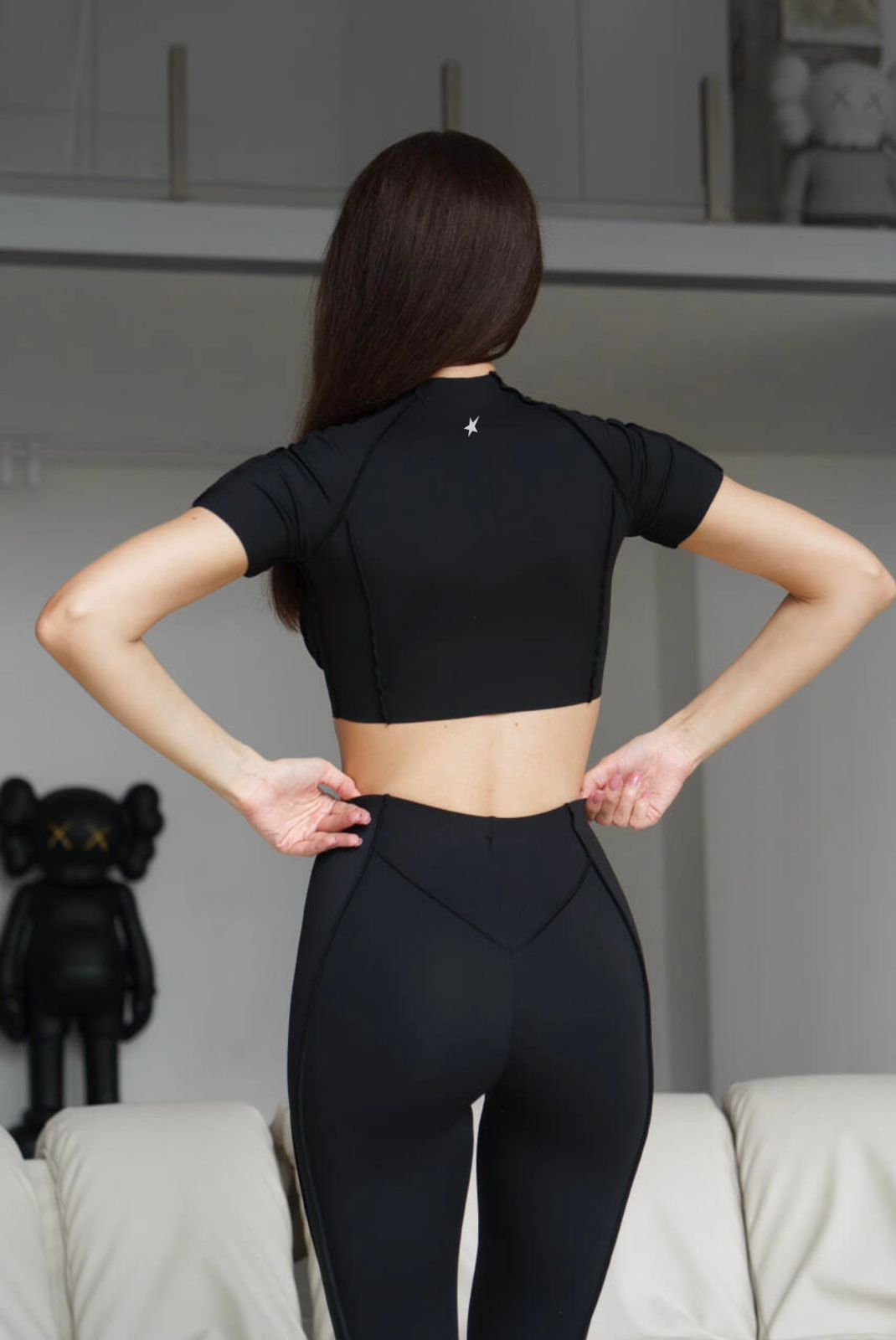 GALAXY TANK NEGRO - SET