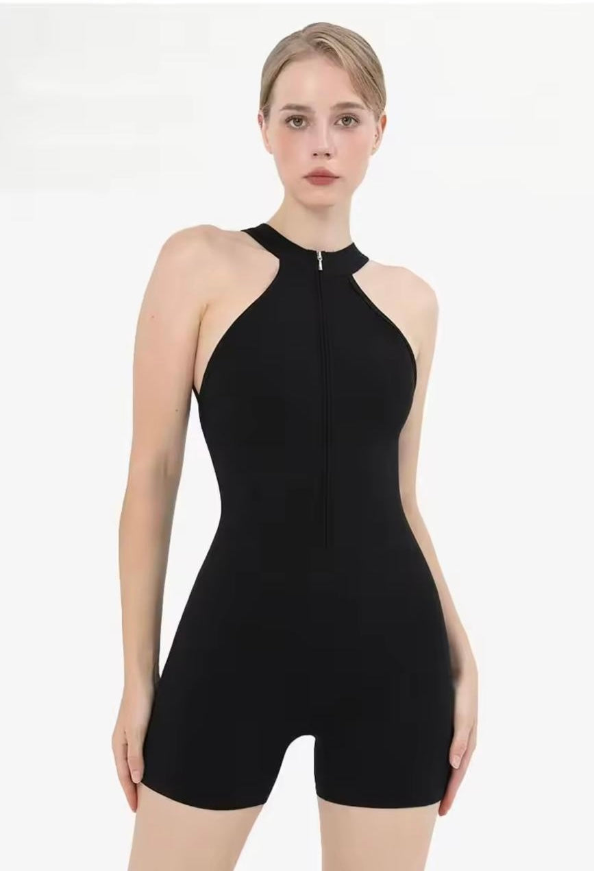 HALTER TANIA NEGRO - JUMPSUIT