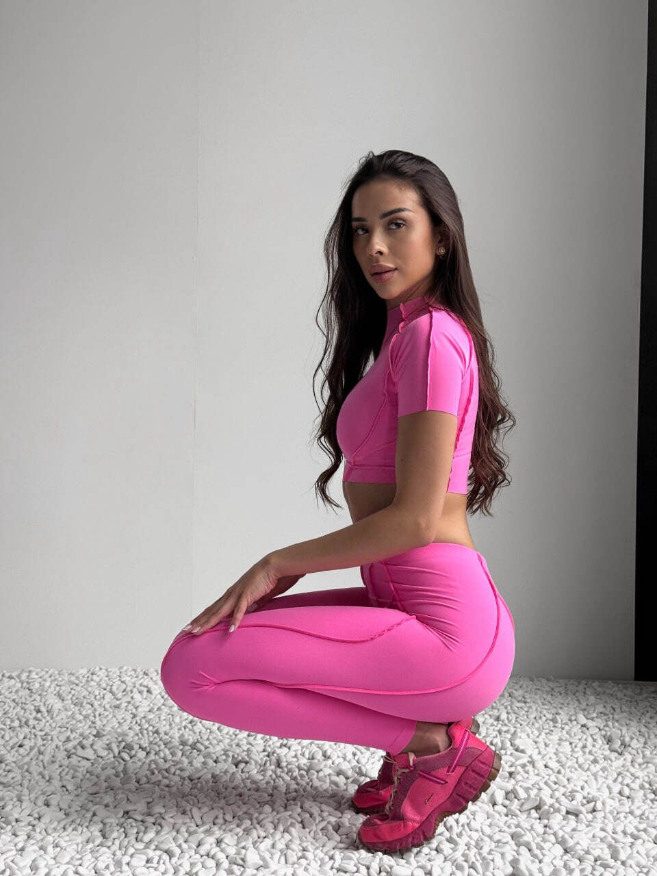 GALAXY TANK ROSA - SET