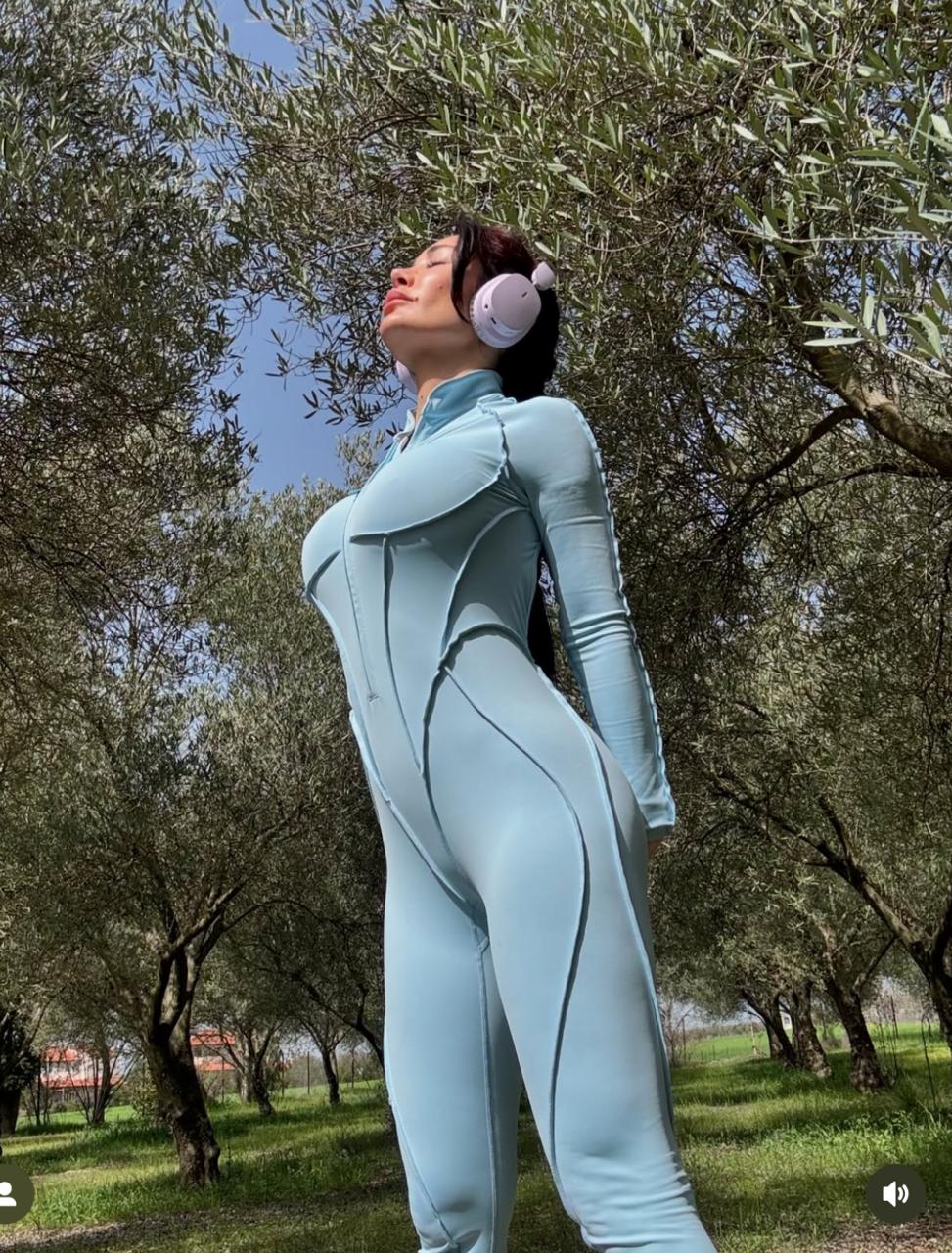 GALAXY ZIP FULL AZUL CIELO - JUMPSUIT