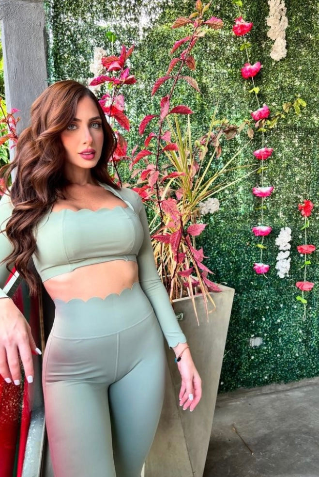 CORDELIA COURT OLIVE - SET