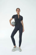 GALAXY TINY ZIP GRIS - JUMPSUIT