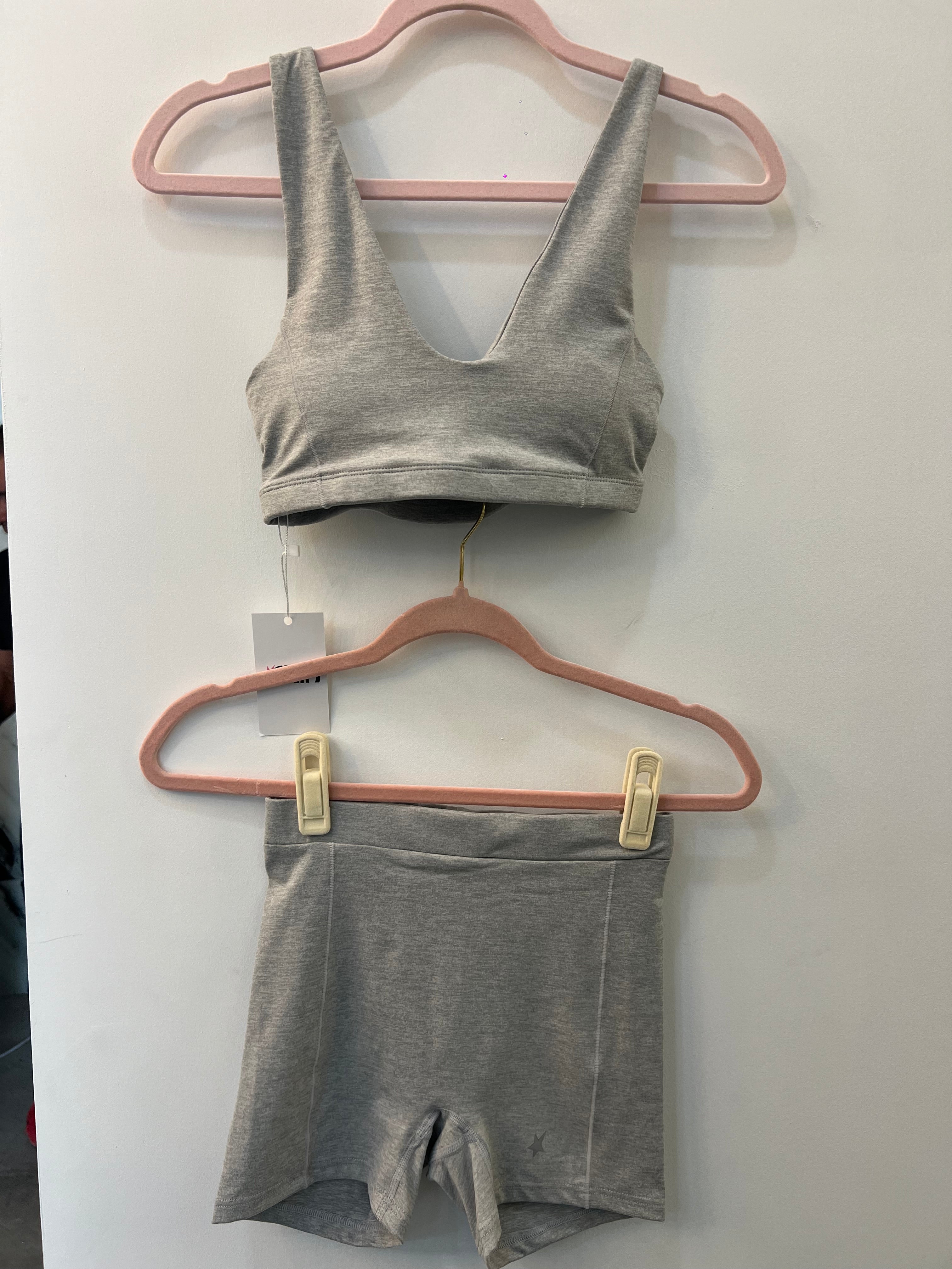 SET AMORA SHORT - GRIS