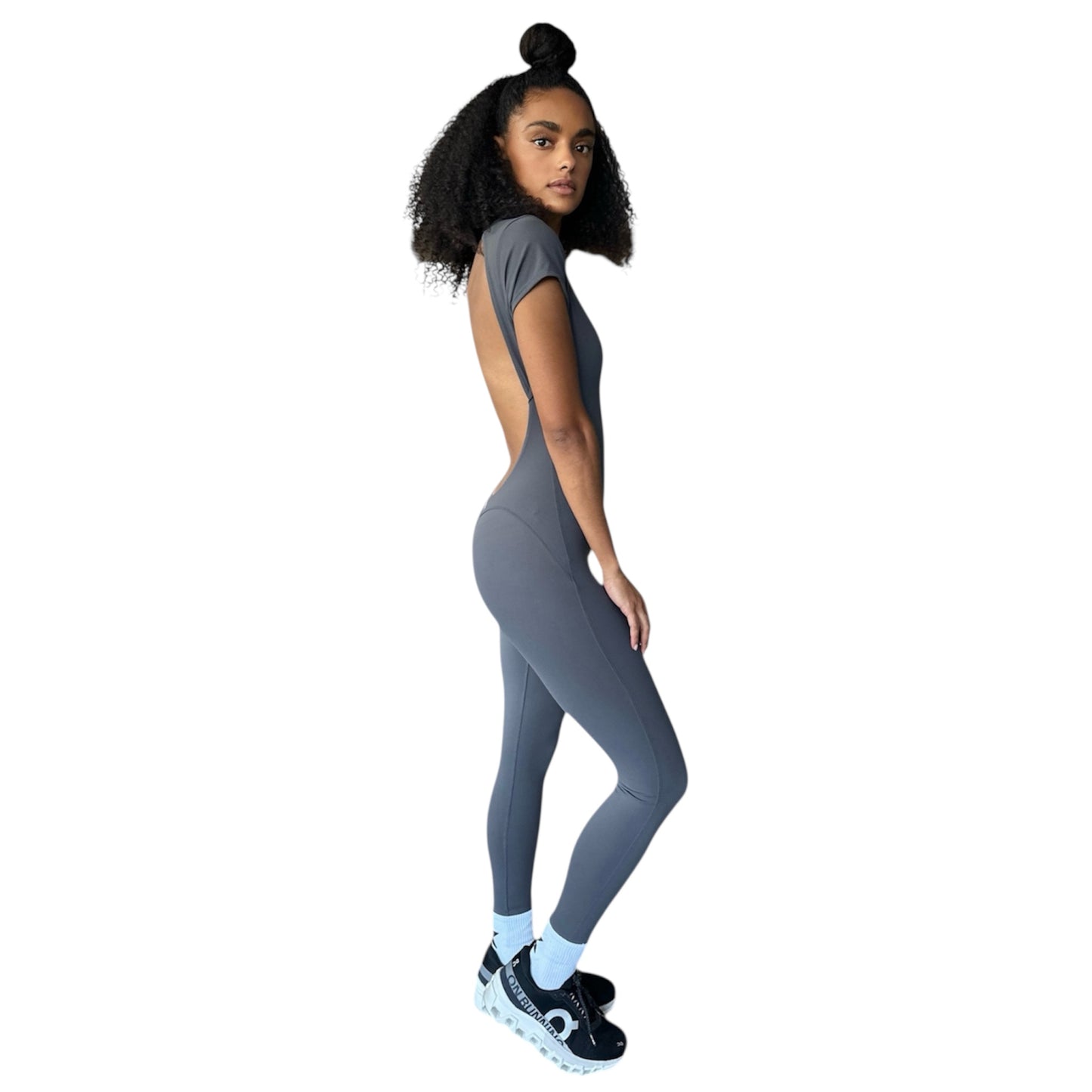 SQUARE FULL GRAY - JUMPSUIT