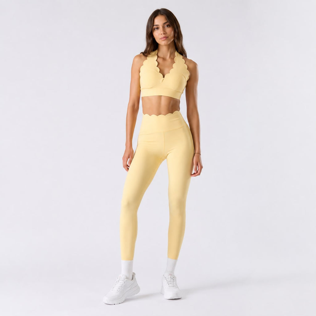 NEREA HALTER AMARILLO - TOP