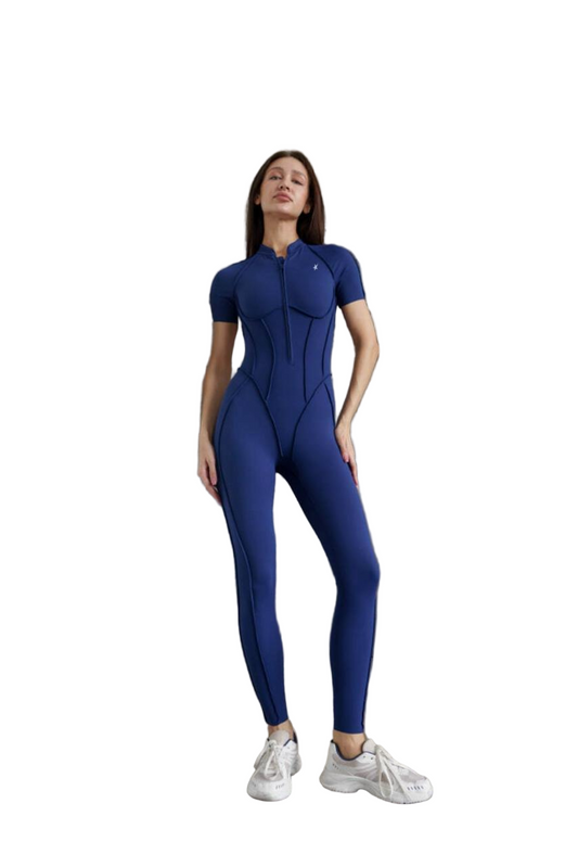GALAXY TINY ZIP AZUL MARINO - JUMPSUIT