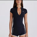 BLUSA ELSA ZIP - NEGRA