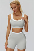 T SHIRT GRIS - SET