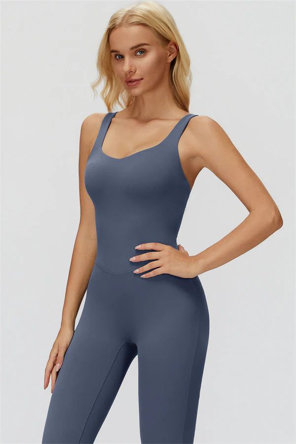 HAILEY FLARE AZUL / JUMPSUIT