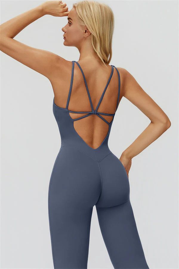 HAILEY FLARE AZUL / JUMPSUIT