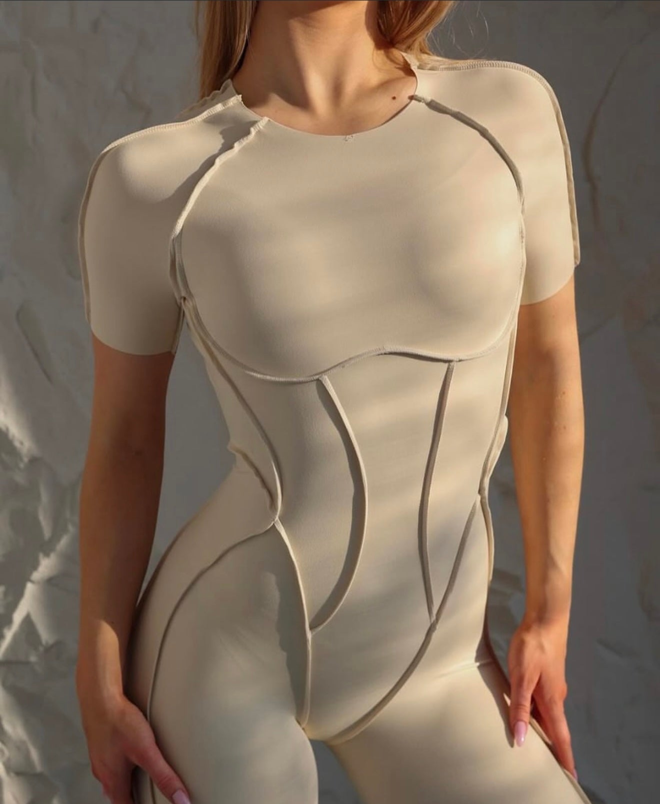 GALAXY BABY IVORY -JUMPSUIT