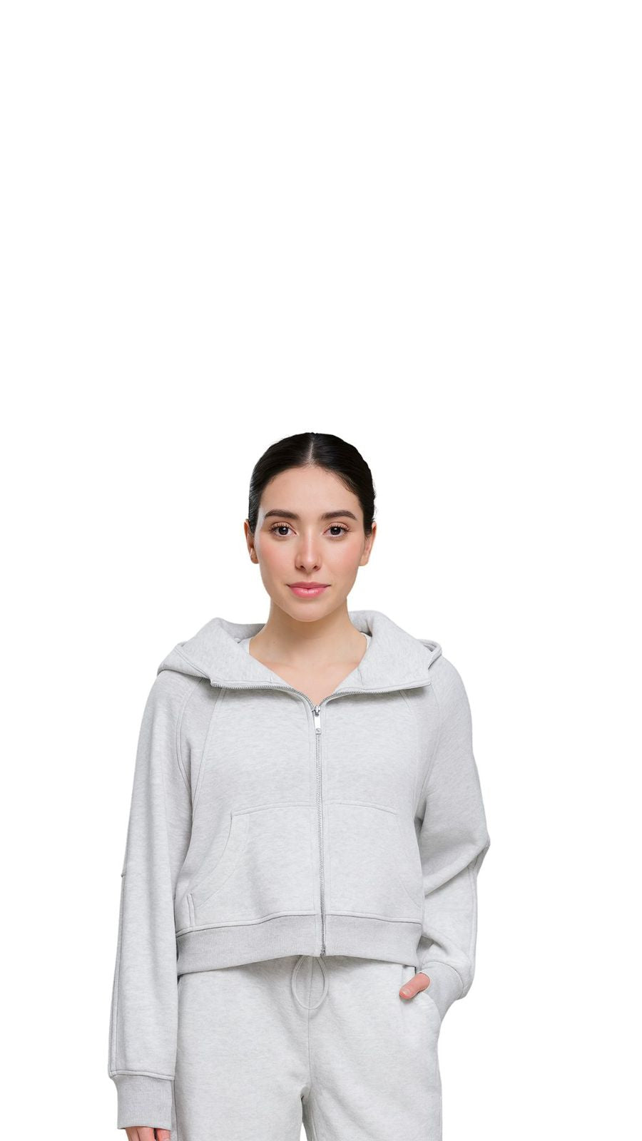TEDDY JACKET / GRIS CLARO