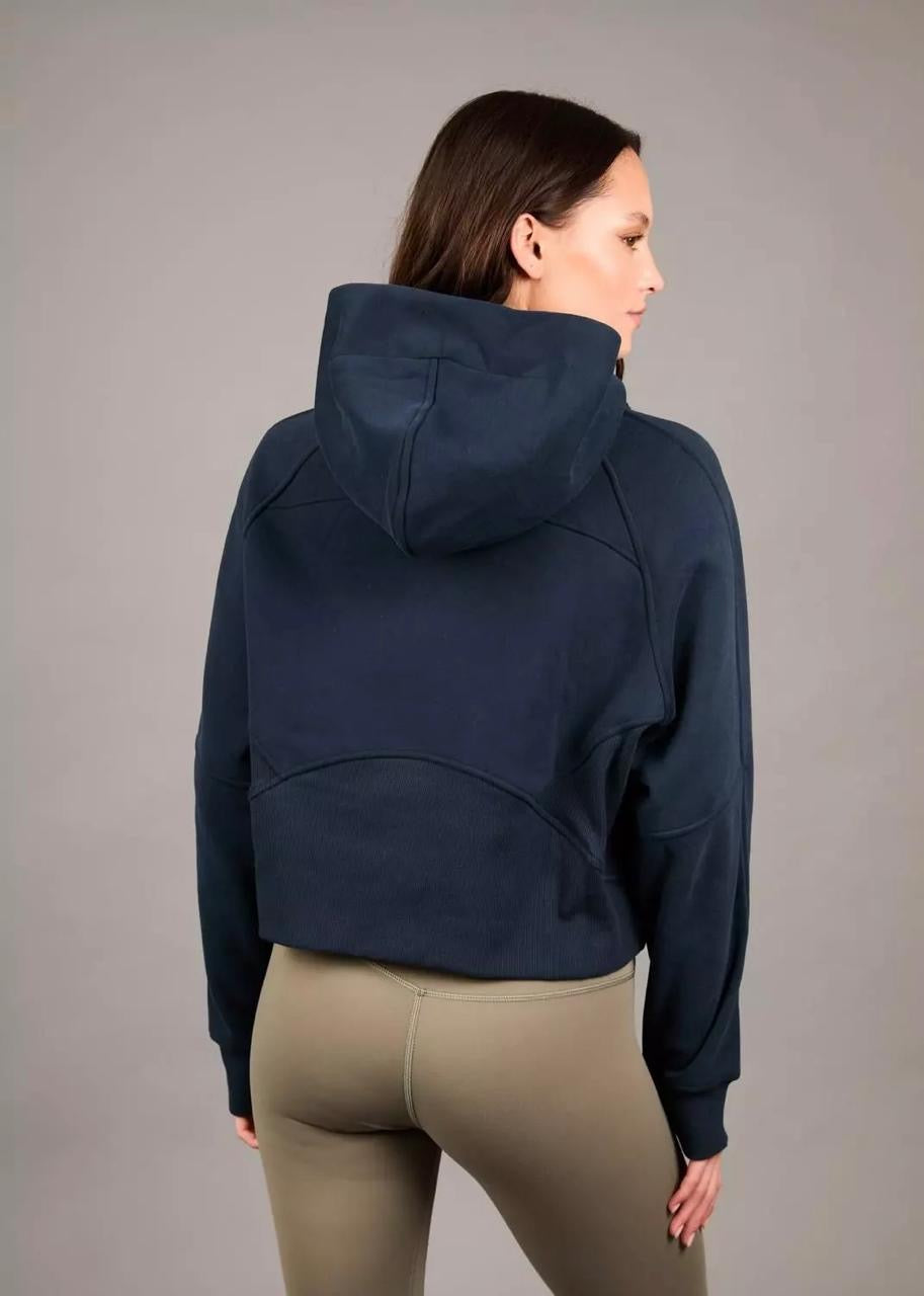 TEDDY JACKET - AZUL MARINO