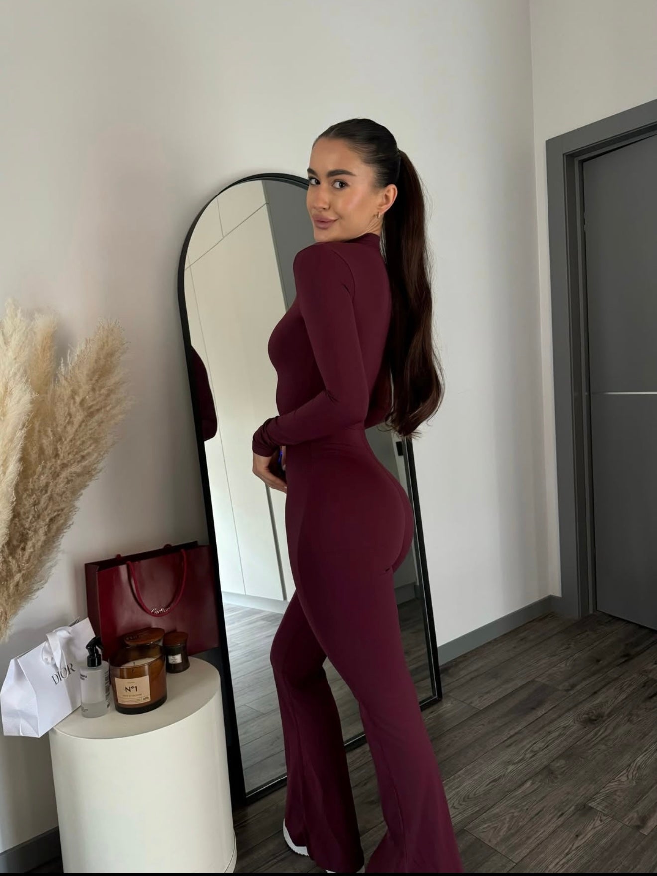 ZIP FLARE TINTO - JUMPSUIT