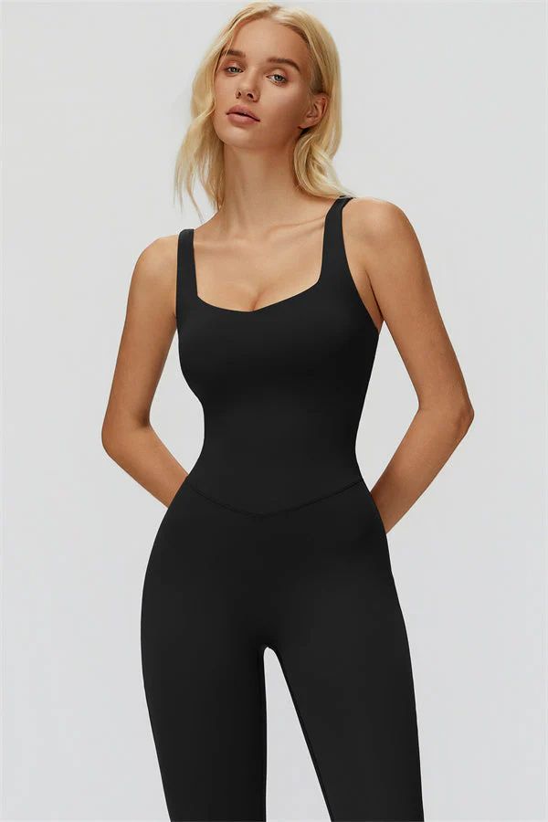 HAILEY FLARE NEGRO / JUMPSUIT