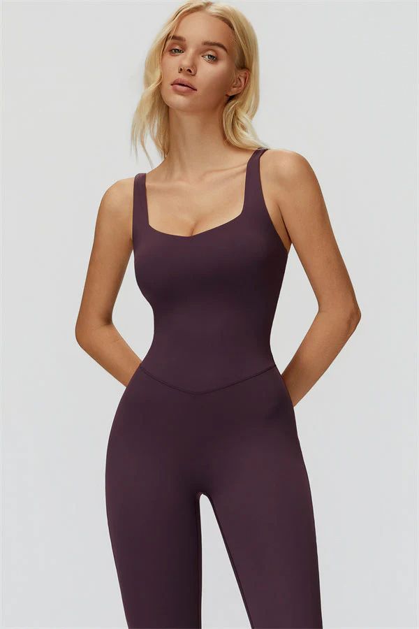 HAILEY FLARE MORADO / JUMPSUIT