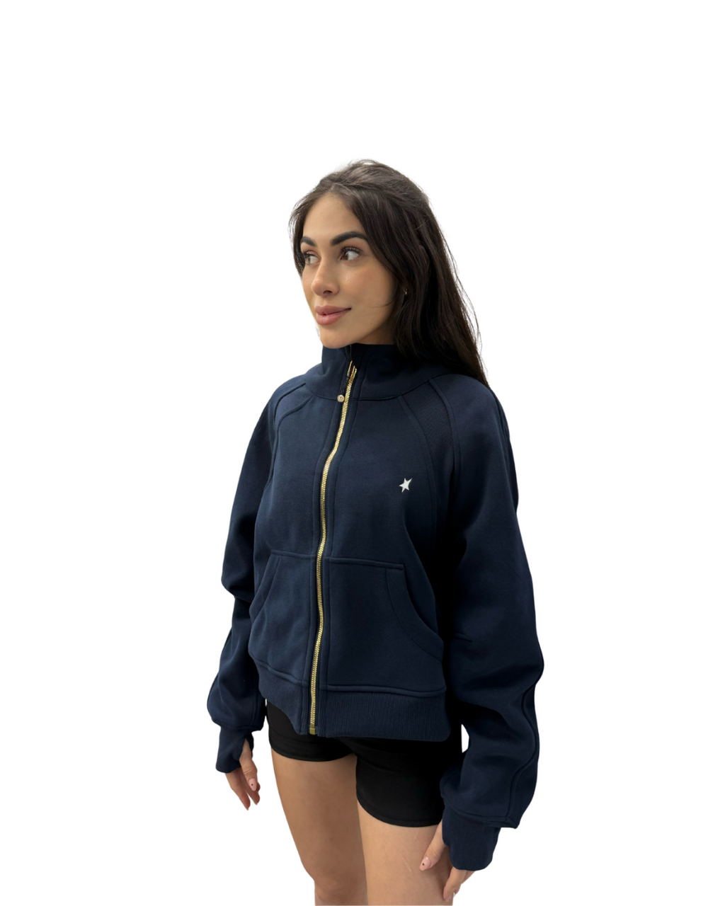TEDDY JACKET / AZUL MARINO