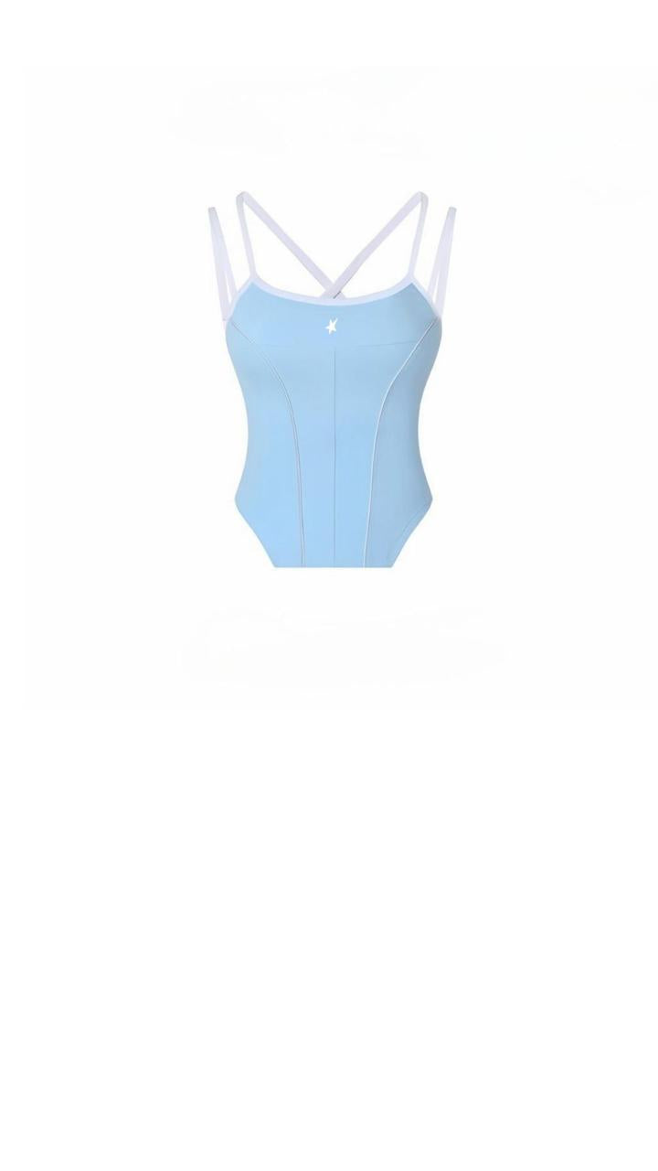 ISABELLA BLUE CORSET - SET