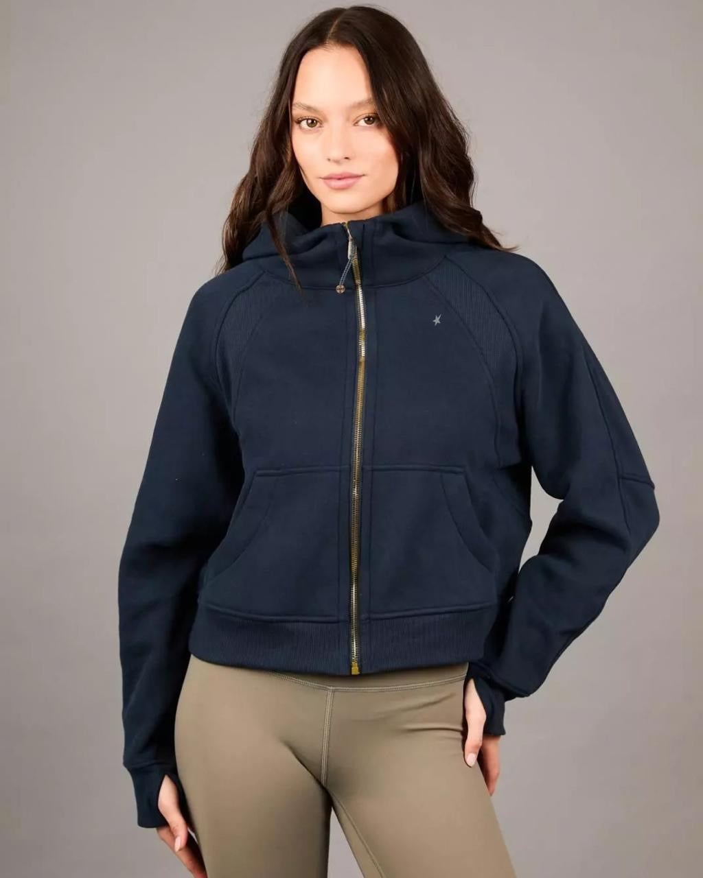 TEDDY JACKET - AZUL MARINO
