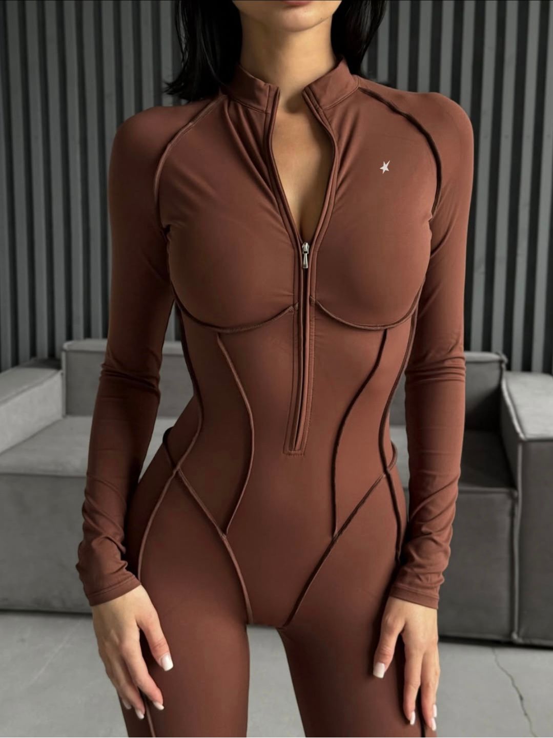 GALAXY SWEET ZIP FULL CAFE / JUMPSUIT