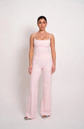 LEGGING SARA TANK - 2 FLARE ROSA