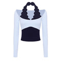 WAVES AZUL MARINO  - TANK