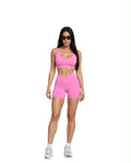 SET TRIANGLE PINK - BIKER