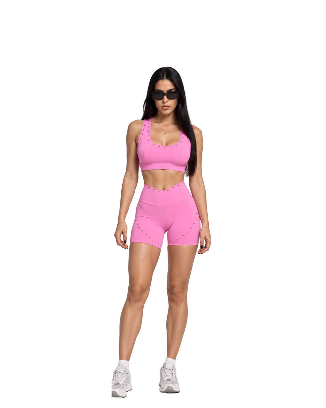 SET TRIANGLE PINK - BIKER