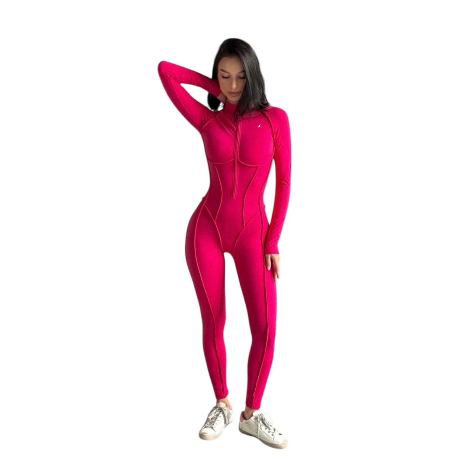 GALAXY SWEET ZIP FULL ROSA / JUMPSUIT