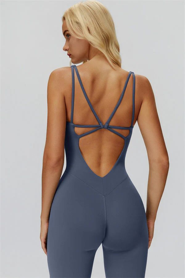 HAILEY FLARE AZUL / JUMPSUIT