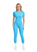 GALAXY TINY AZUL FLAME- JUMPSUIT