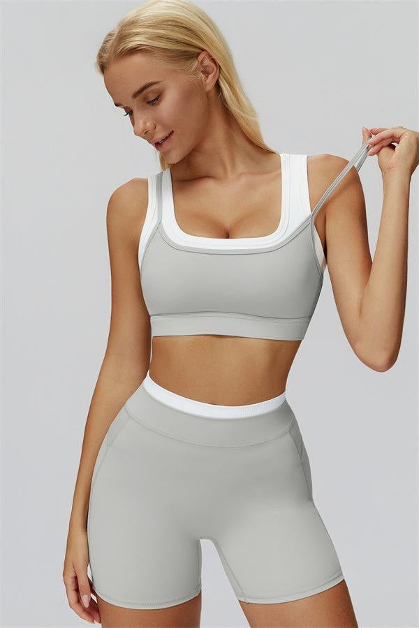 T SHIRT GRIS - SET