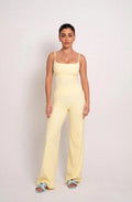 LEGGING SARA TANK - 2 FLARE AMARILLO