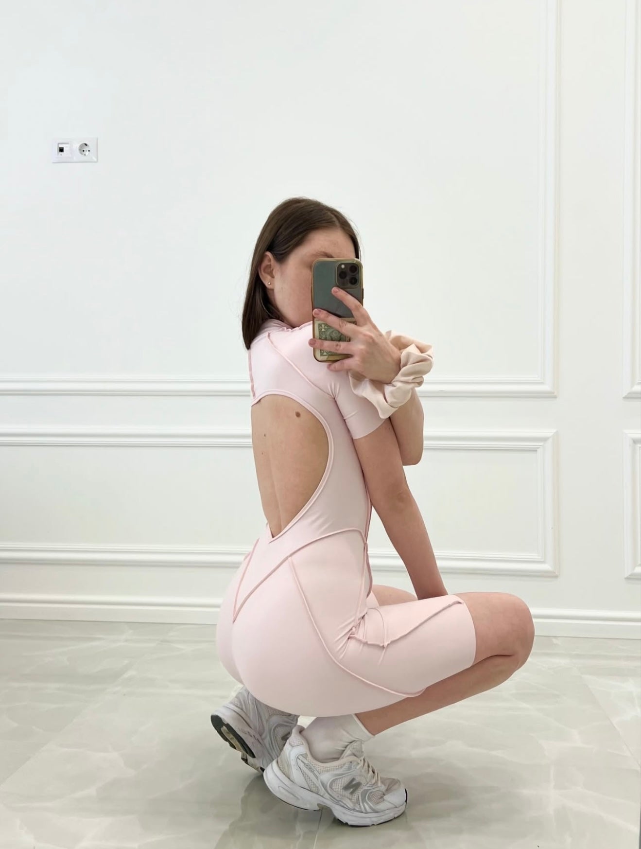 GALAXY ZIP BEBE ROSA PASTEL - JUMPSUIT