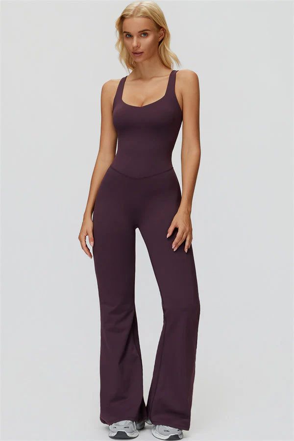 HAILEY FLARE MORADO / JUMPSUIT
