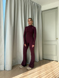 ZIP FLARE TINTO - JUMPSUIT