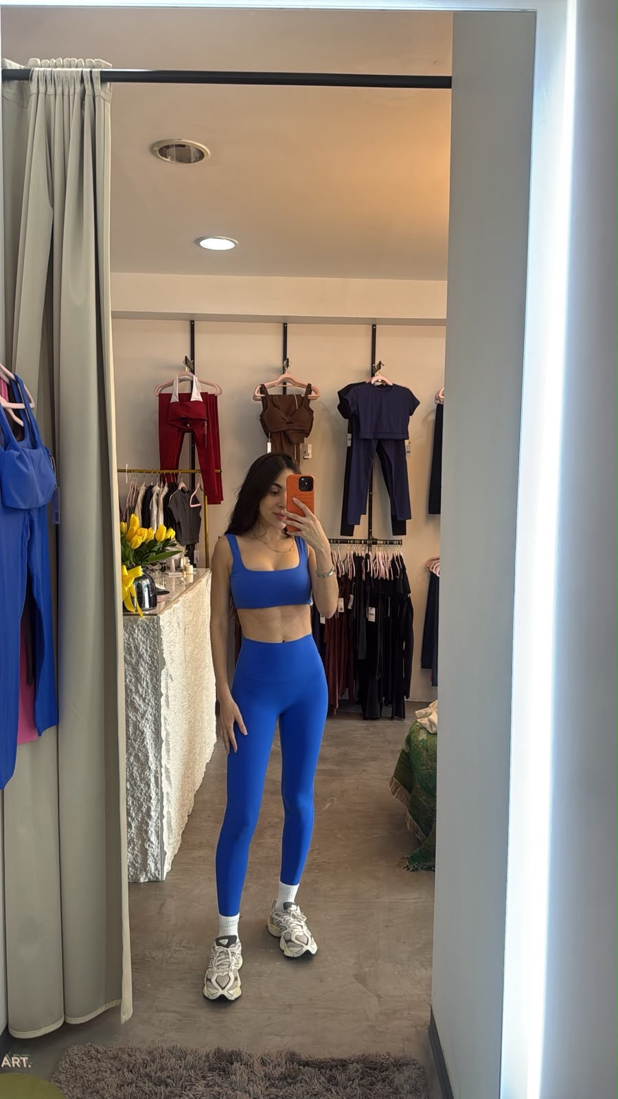 LEGGING STICKER - KLEIN BLUE