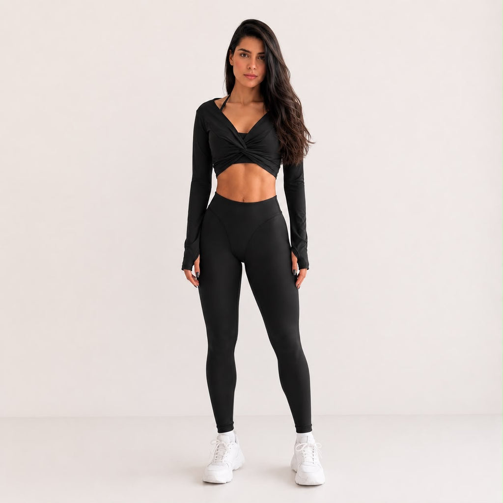 TOP BALLERINA - NEGRO