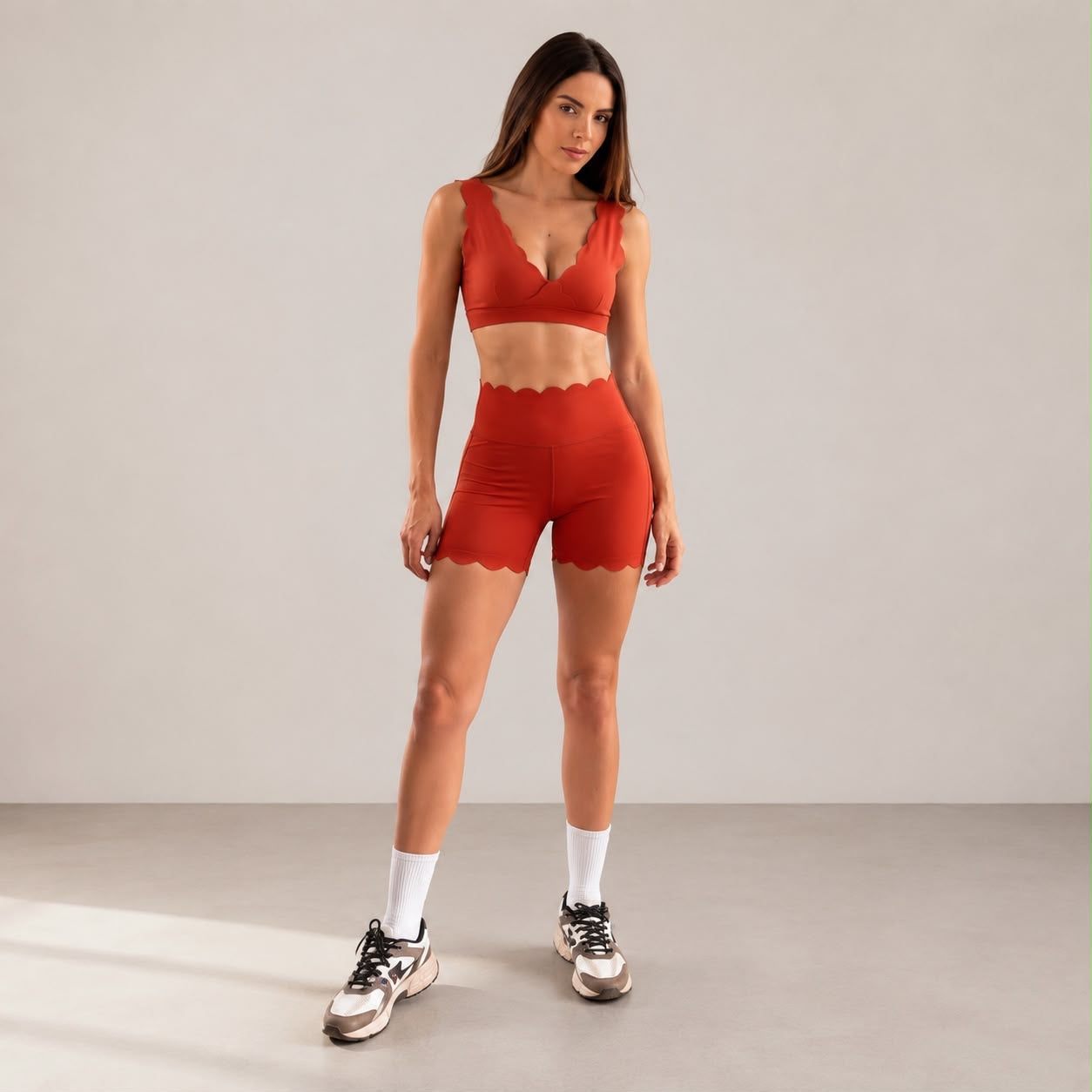 NEREA WAVES TERRACOTA - SET BIKER