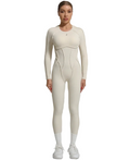 GALAXY FULL IVORY  -JUMPSUIT