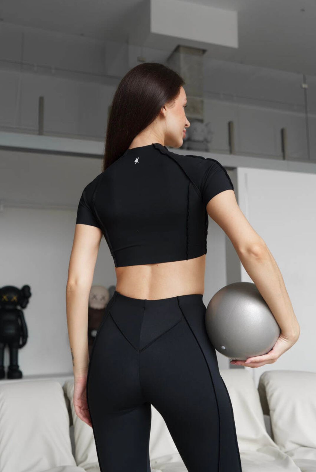 GALAXY TANK NEGRO - SET