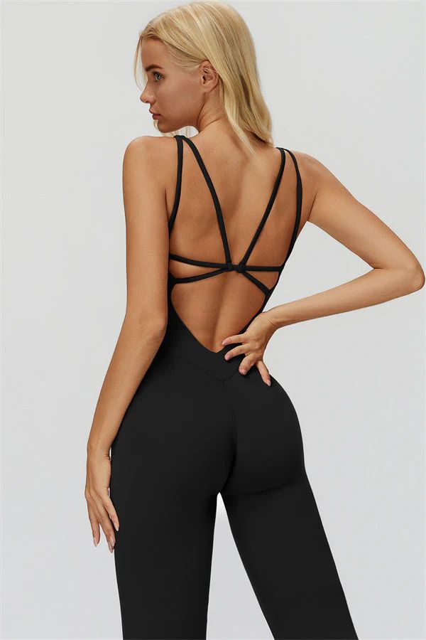 HAILEY FLARE NEGRO / JUMPSUIT