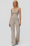 HAILEY FLARE BEIGE / JUMPSUIT