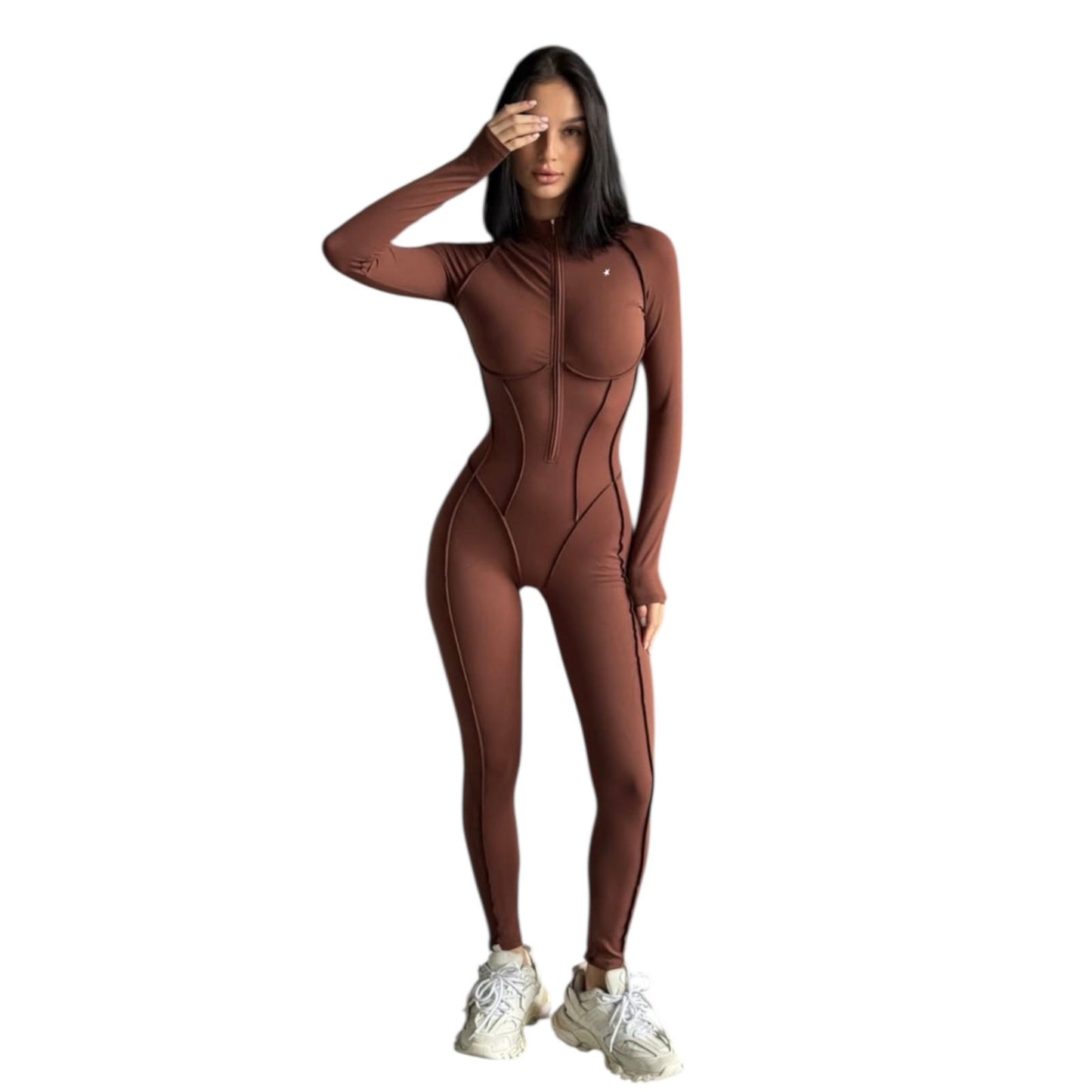 GALAXY SWEET ZIP FULL CAFE / JUMPSUIT