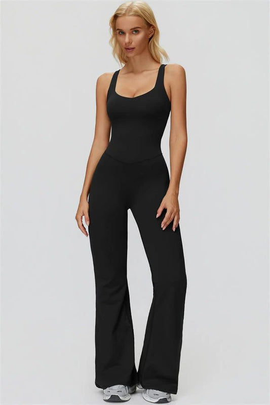 HAILEY FLARE NEGRO / JUMPSUIT